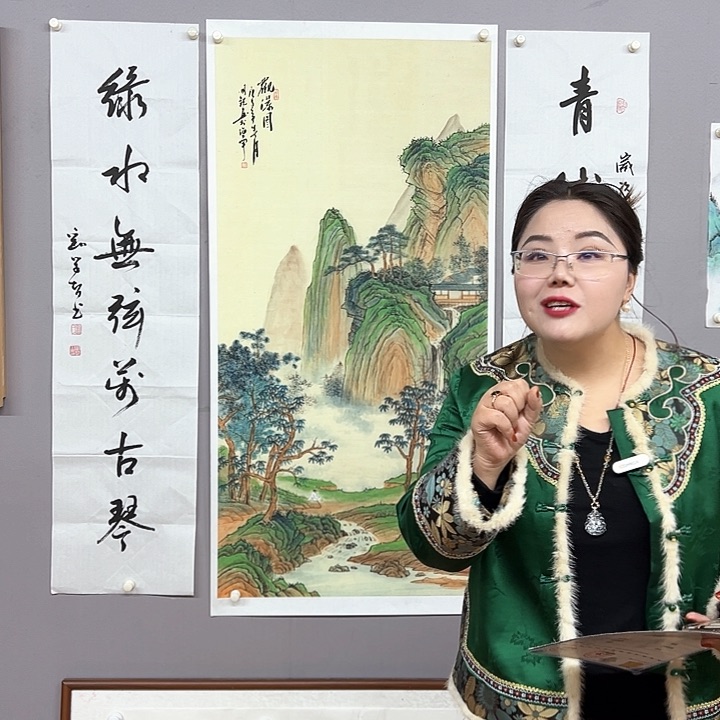 国画中美老师国画作品