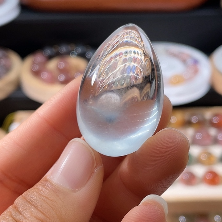 未镶嵌水晶珠宝半成品