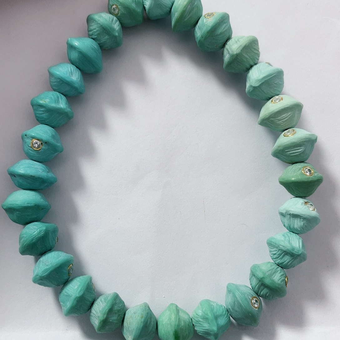 绿松石配饰未镶嵌