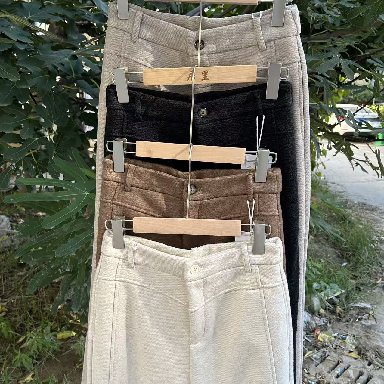 新冬直筒女裤23087