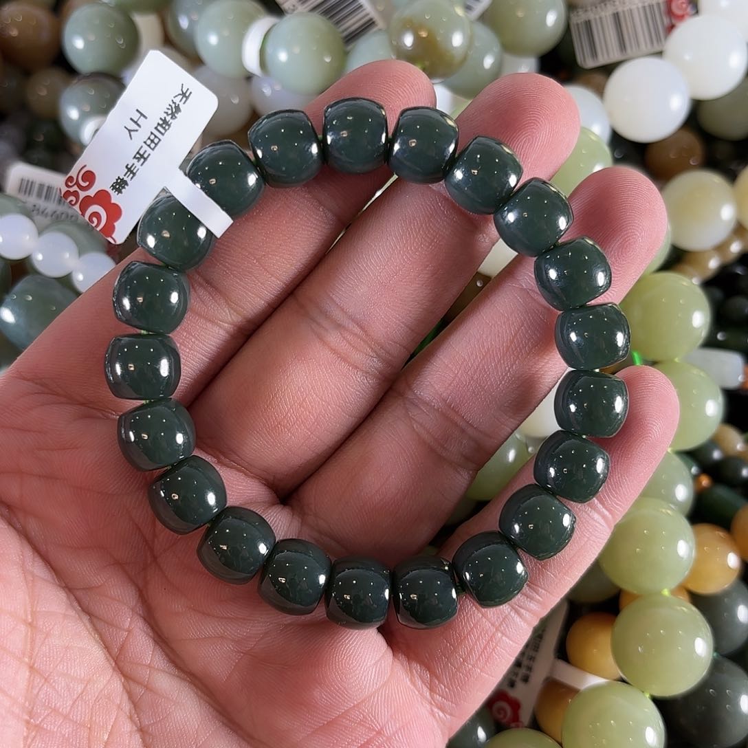 和田玉手链未镶嵌W277