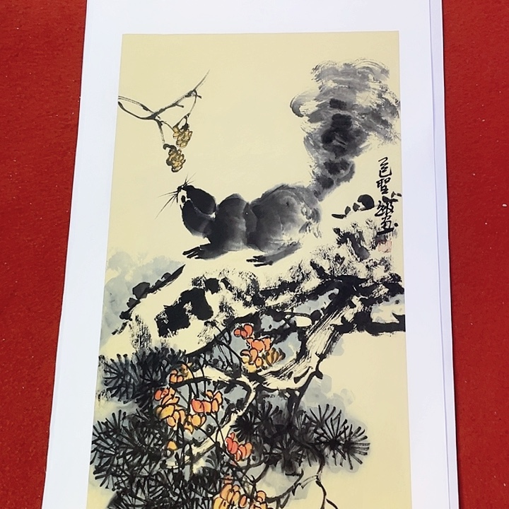 国画张圣敏先生纯手绘作品
