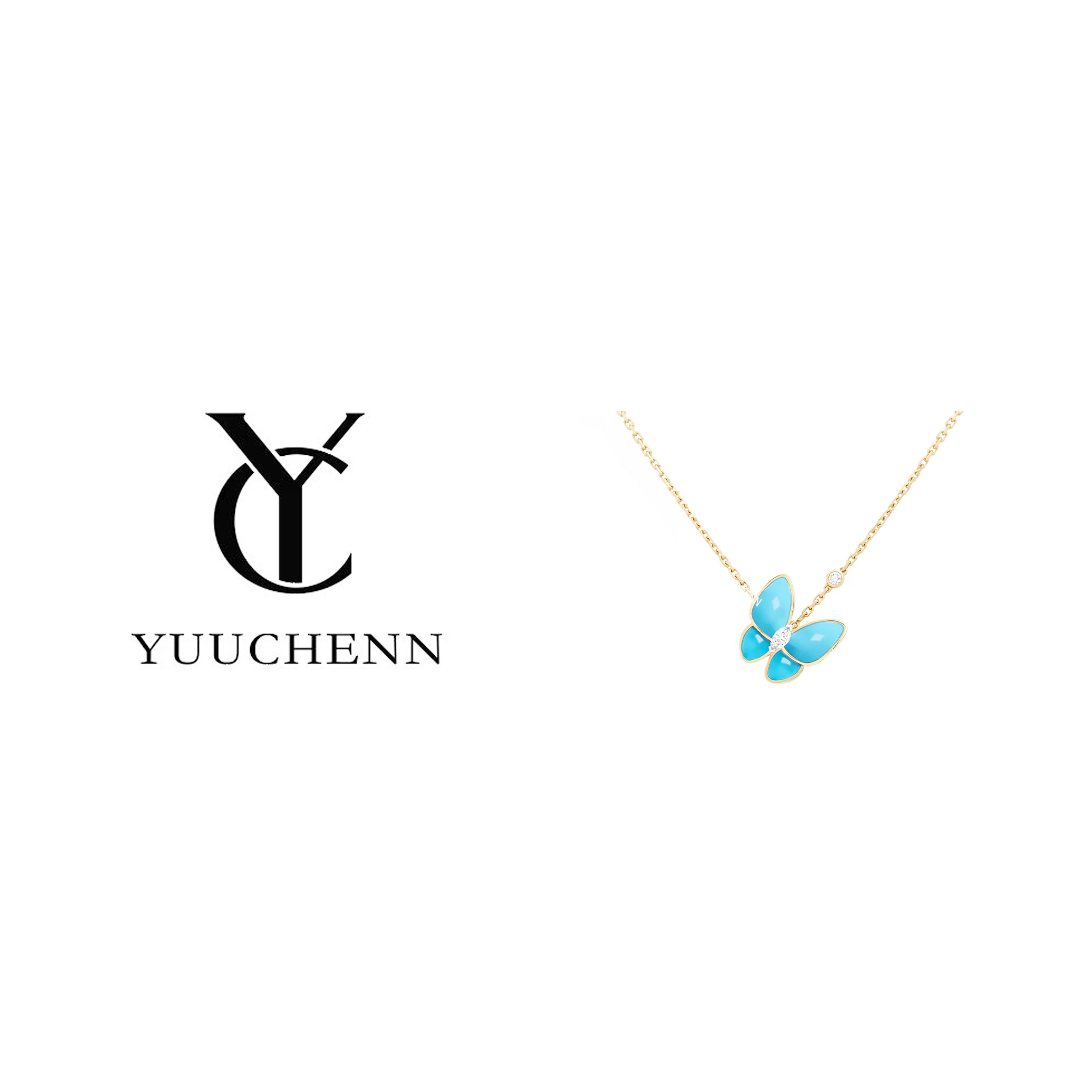 吊坠925银 YUUCHENN 【蝴蝶】 S925银 百搭轻奢项链
