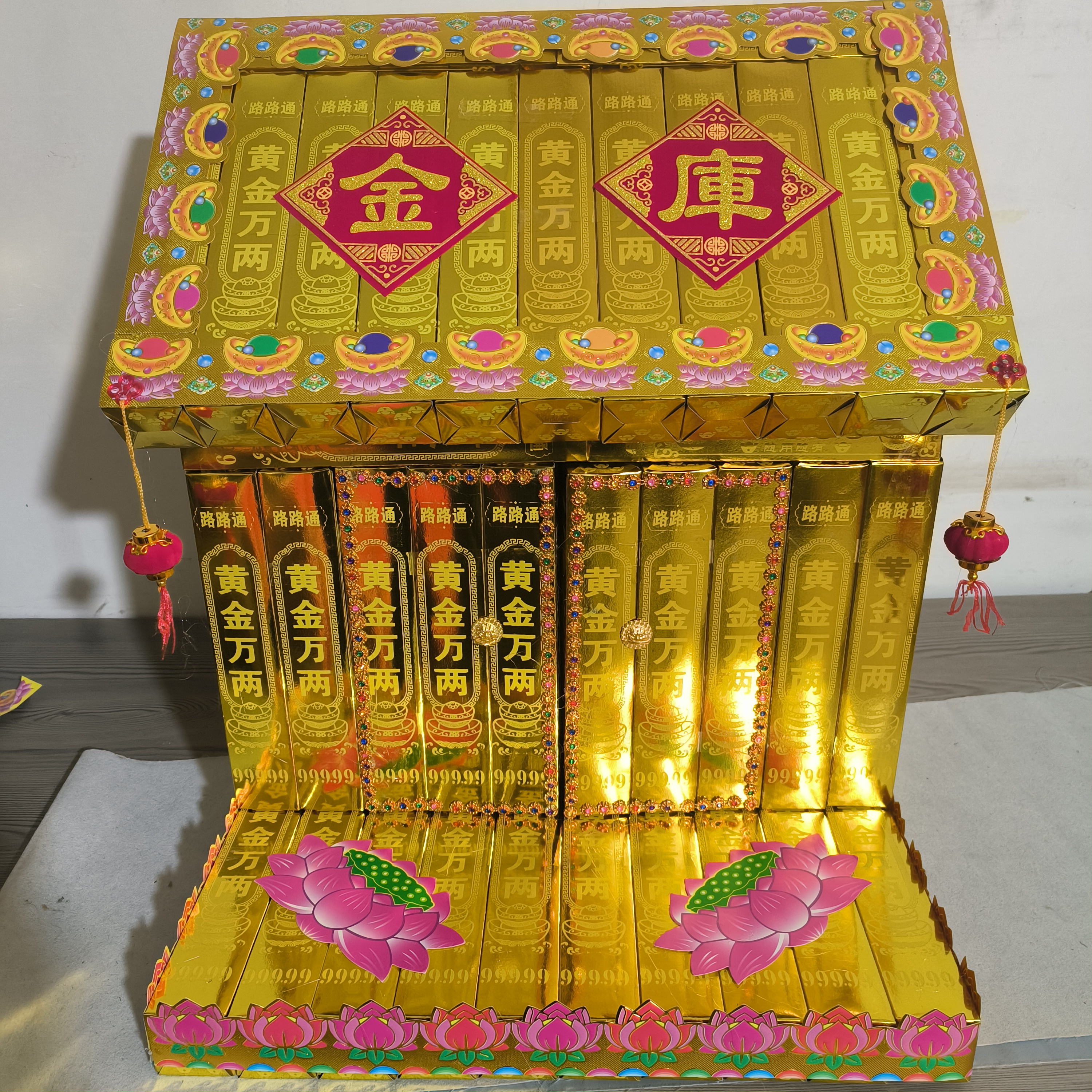 金库银库手工材料包赠送袋子不含工具需手工制作