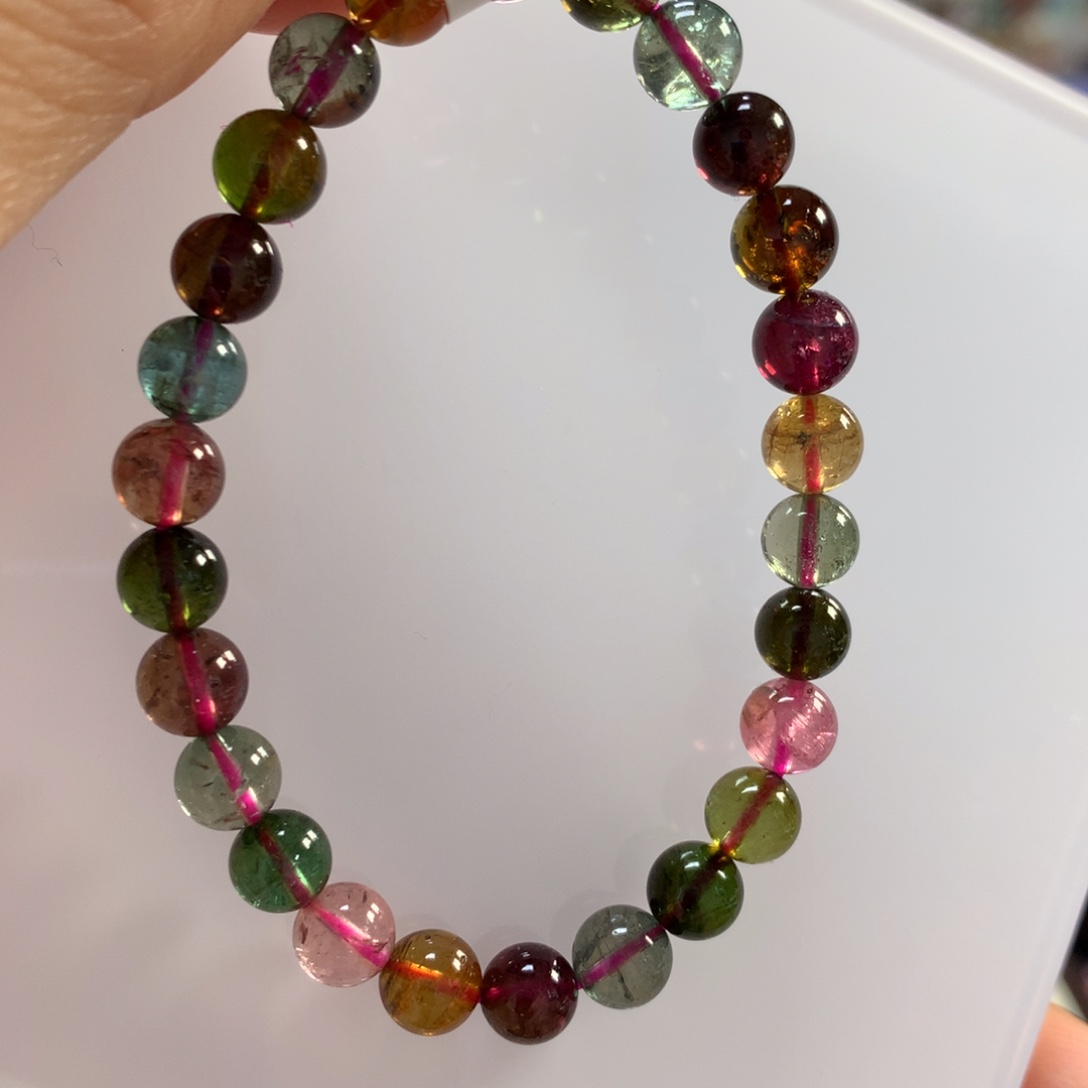 手链未镶嵌碧玺7左右