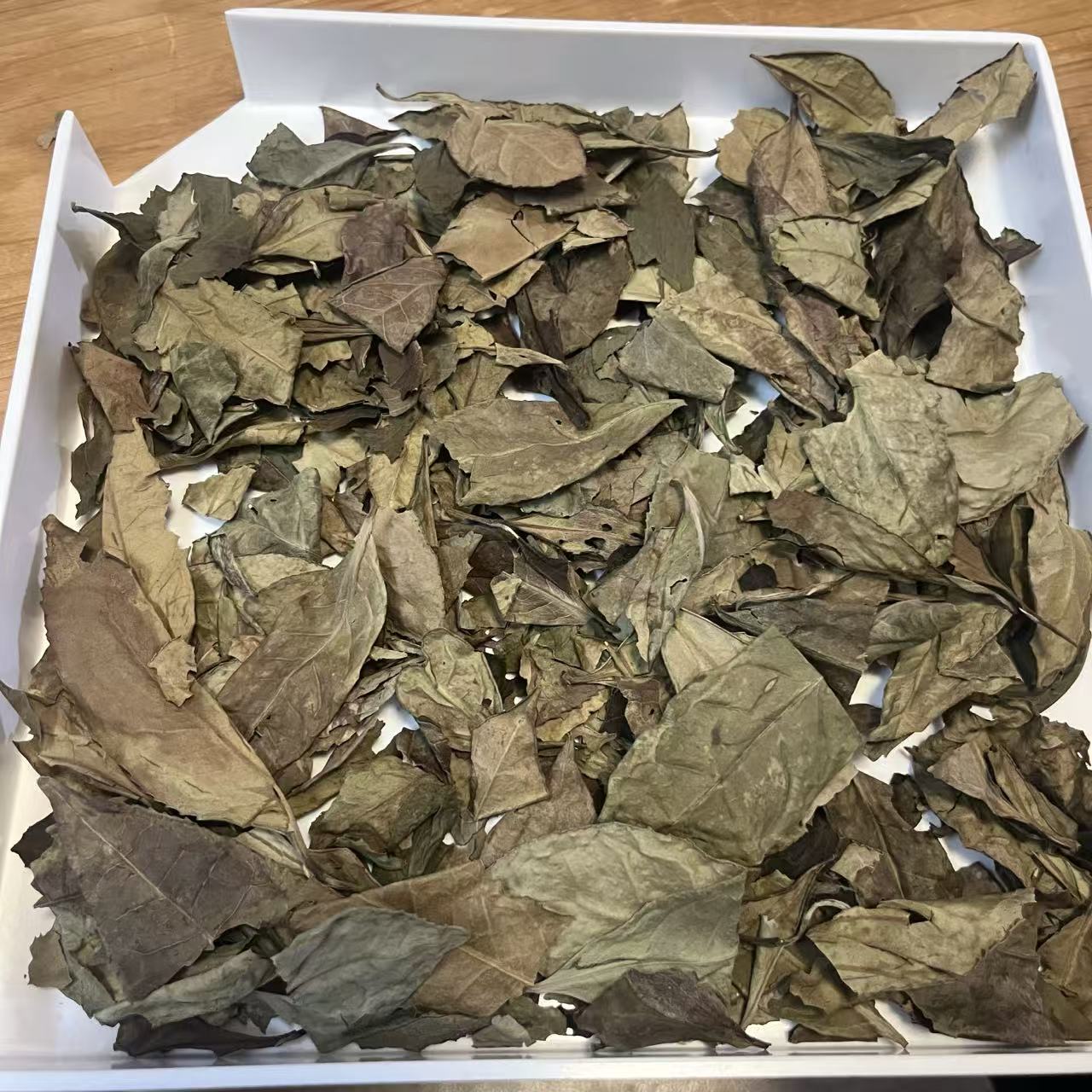 【造物茶文化】2016年  荒野大叶 春片  非遗黎美圆制  福鼎白茶