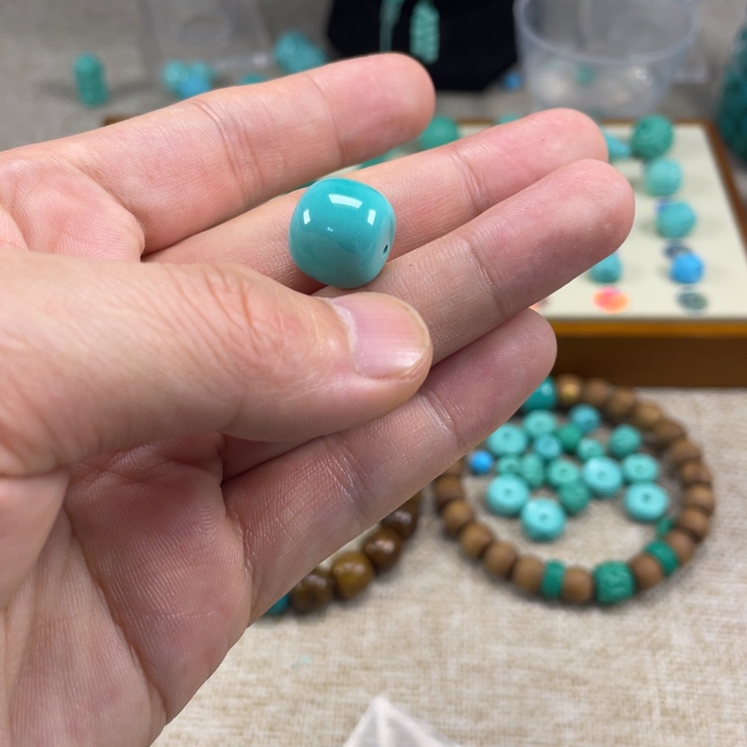 原生态湖北矿小配饰，直径14