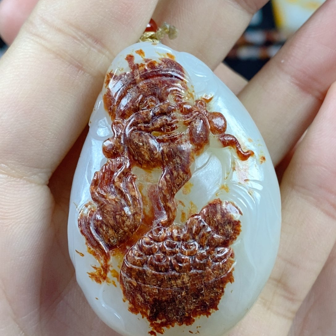 和田玉挂件未镶嵌