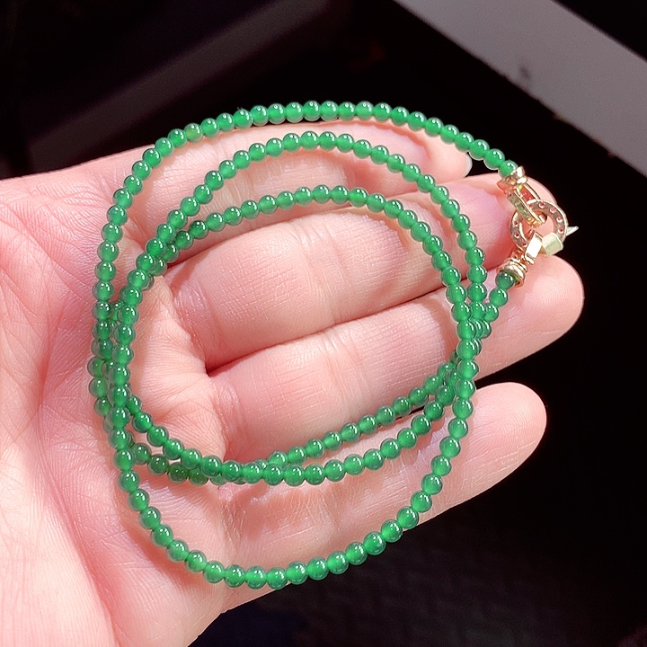 翡翠手链未镶嵌天然翡翠手链未镶嵌