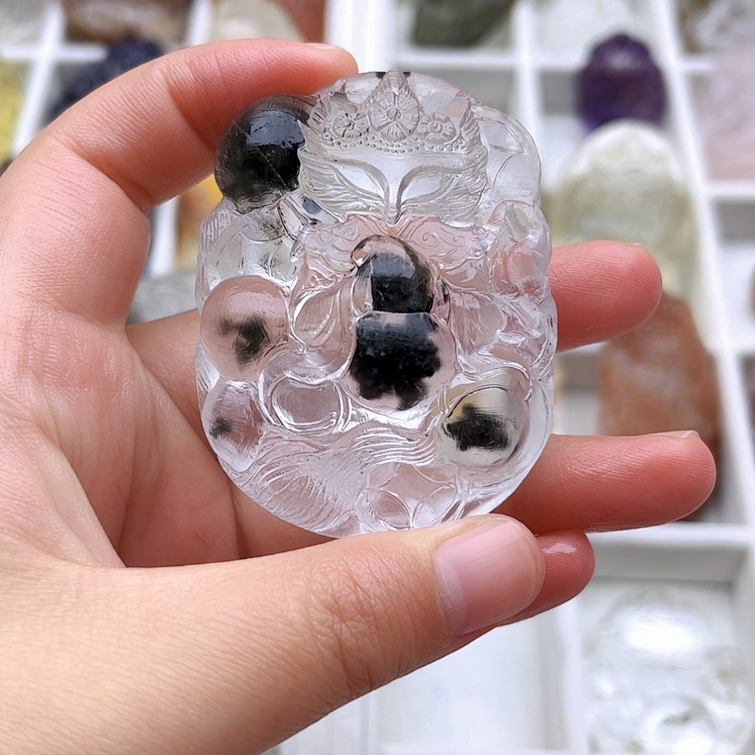 水晶吊坠(不含链)未镶嵌