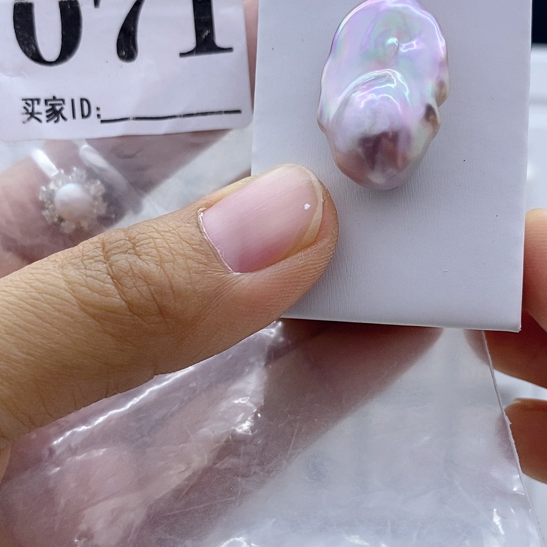 颈饰钛钢淡水珍珠