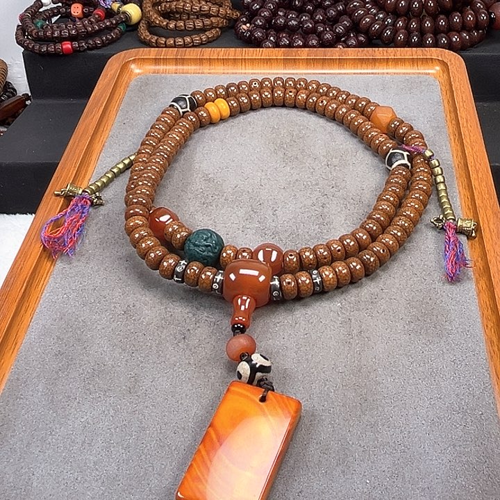 吊坠星月菩提p*星月