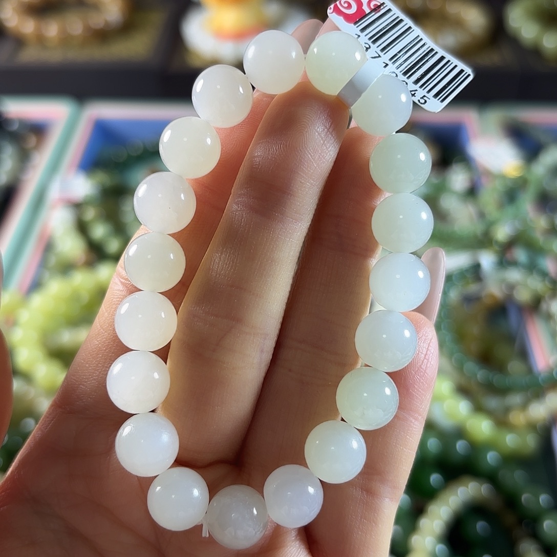 和田玉未镶嵌手链79