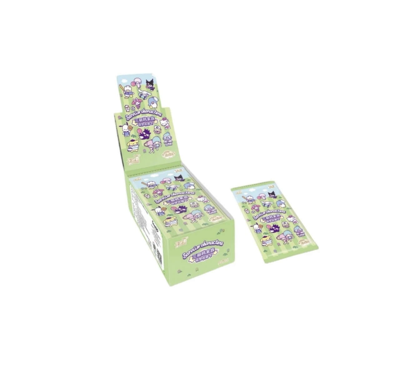 【强娶】三丽鸥家族一元包-活力菲林系列收藏卡牌