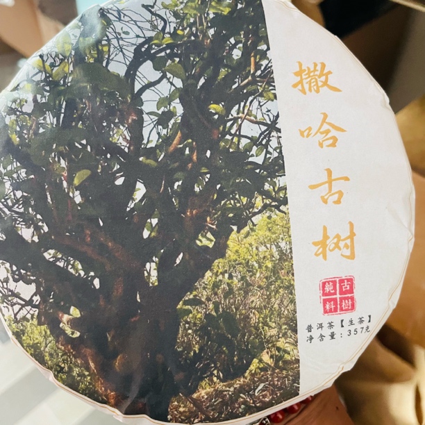 2024头春古树、撒哈红土地块、357克饼/冰糖韵冰糖甜、回甘生津持久