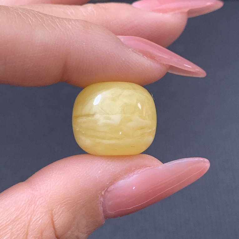 16+蜜蜡老型鸡油黄虎皮妖花原矿俄料单珠配饰