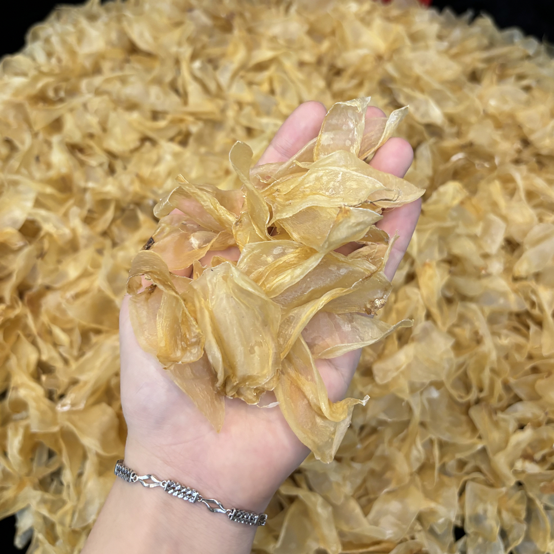 广东汕头清水小竹叶胶鱼胶干货适合煲汤凉拌打火锅胶质好