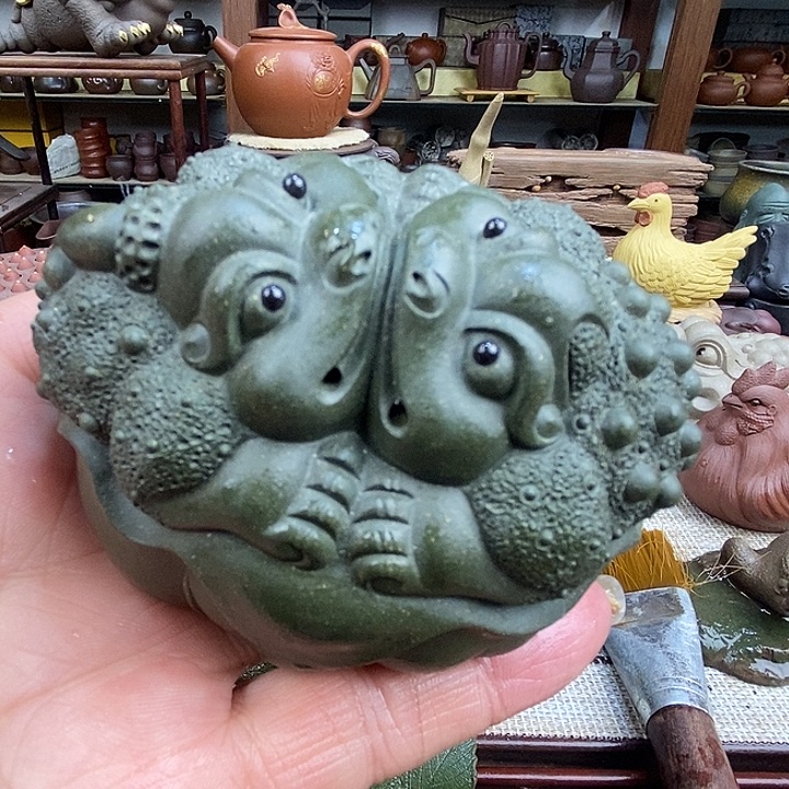 茶宠紫砂宜兴紫砂