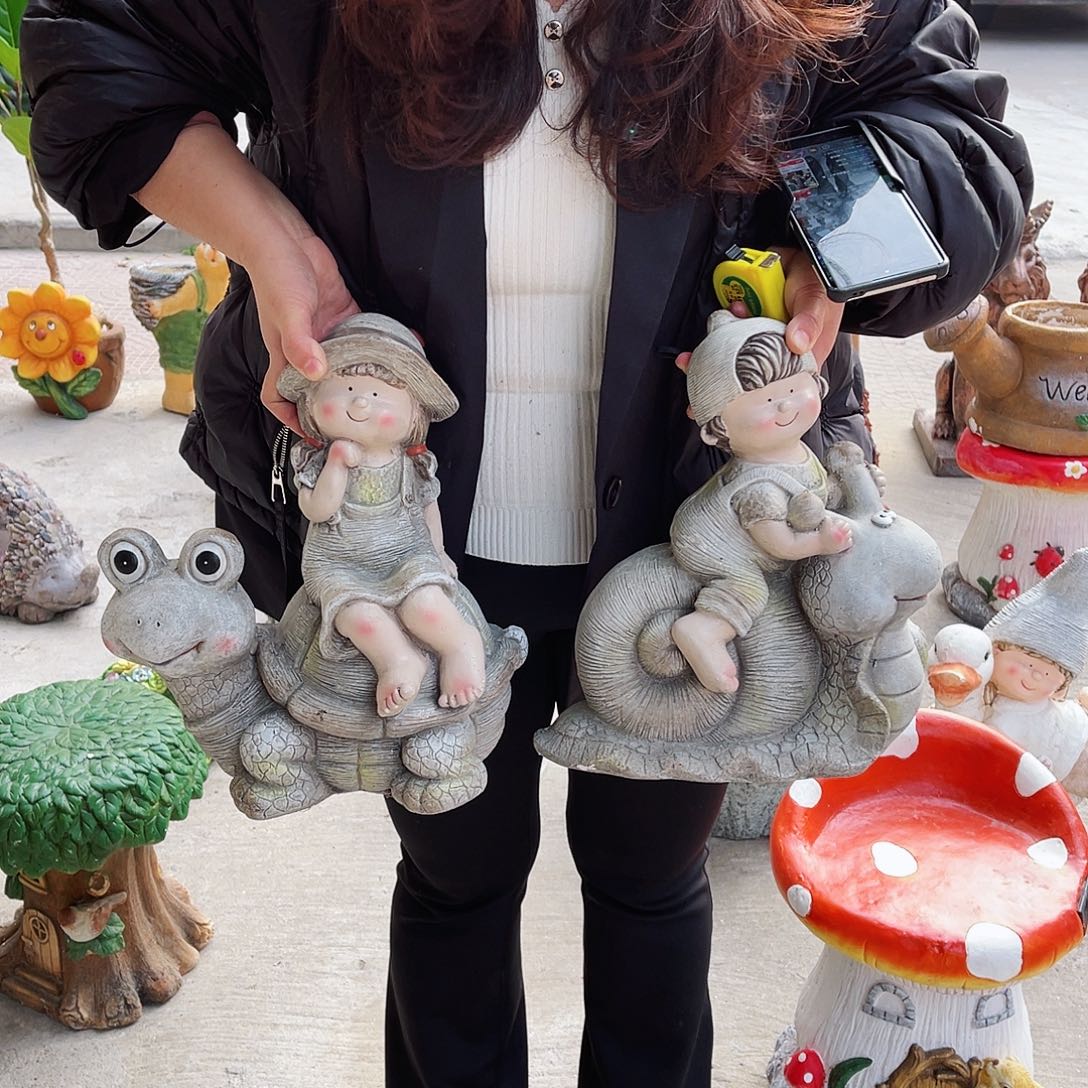 【闪购商品】无铅玻璃花园摆件&002&