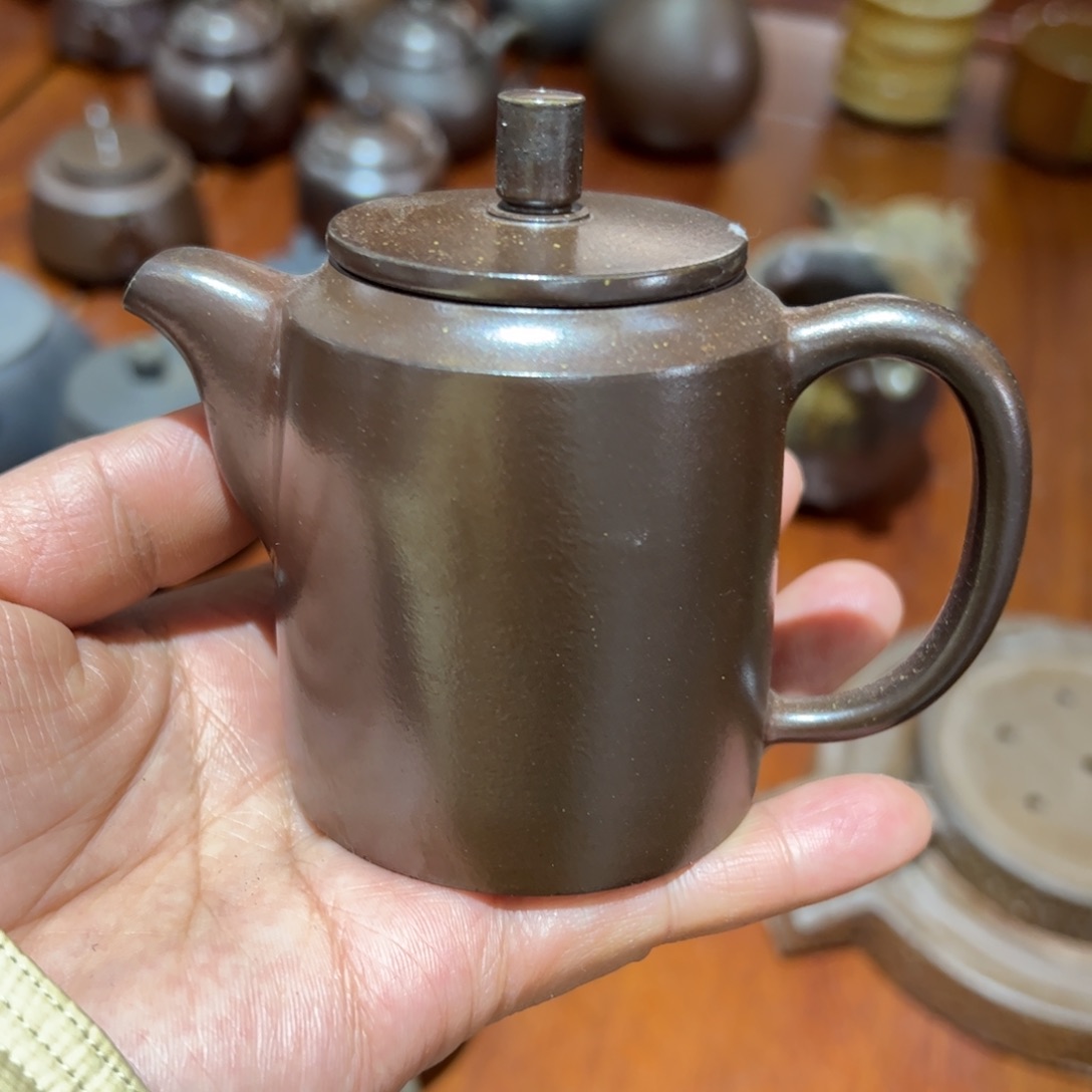 贵台龙窑柴烧茶壶A143祥*?
