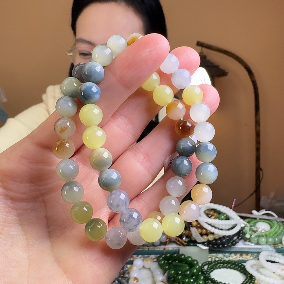 和田玉未镶嵌手链拍一发一多样性发货