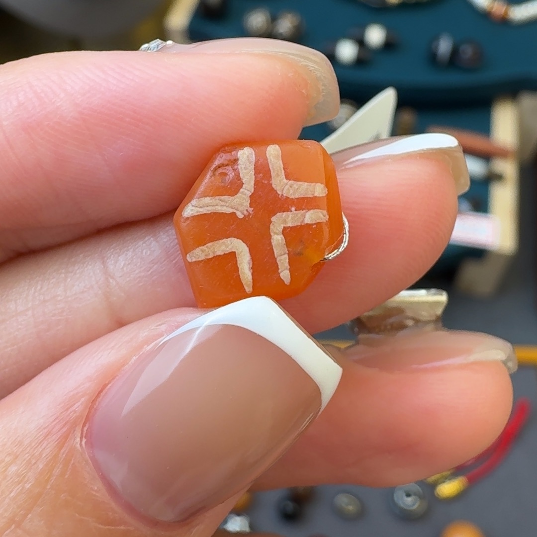 星月菩提吊坠板珠