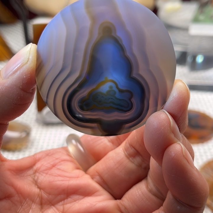 玛瑙/玉髓未镶嵌吊坠(不含链)