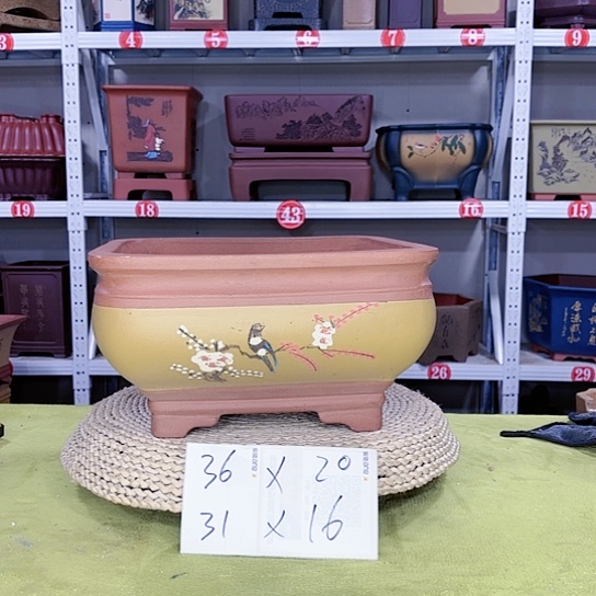 紫砂花盆宜兴紫砂厂