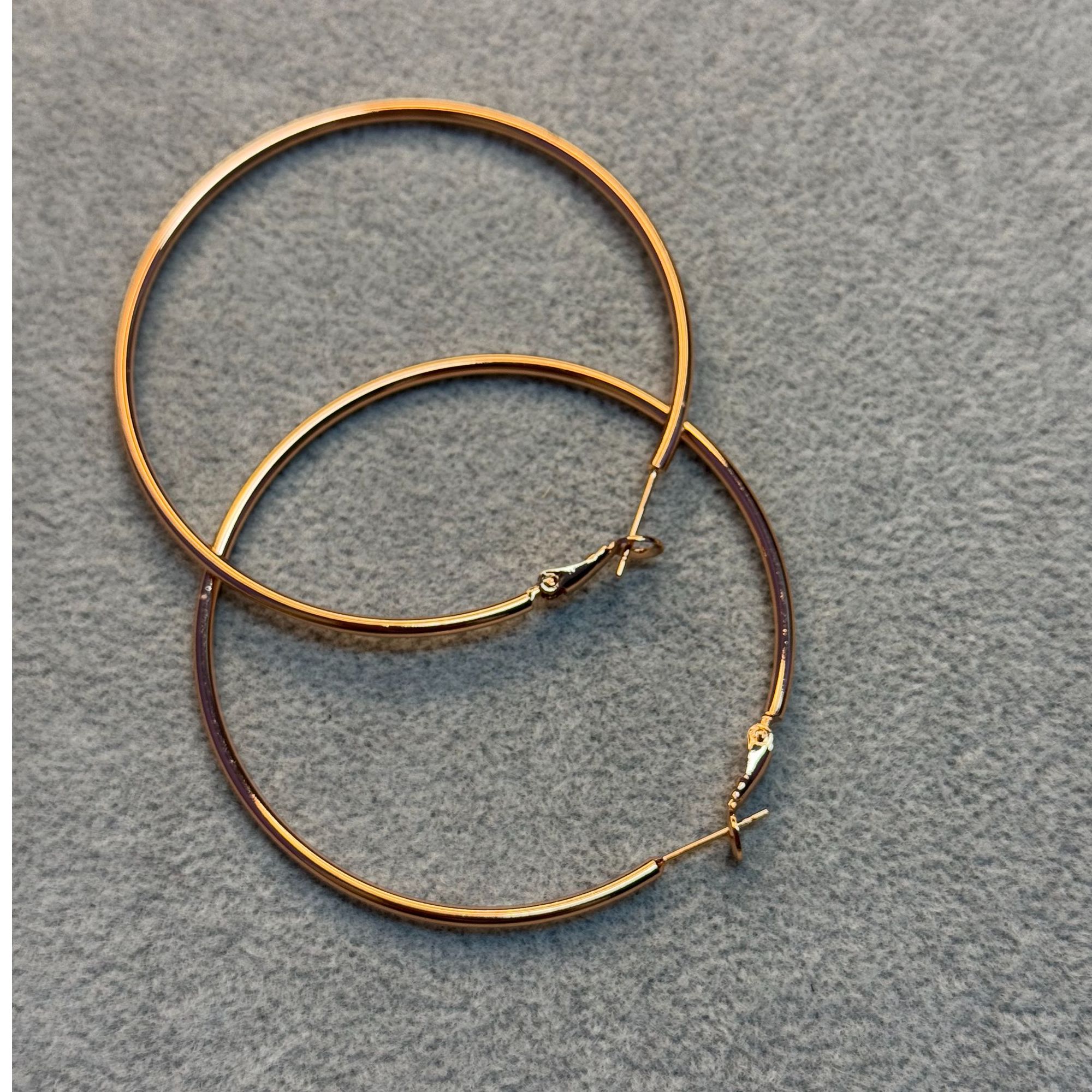 铜合金耳饰 大圈圈耳环欧美时尚0037