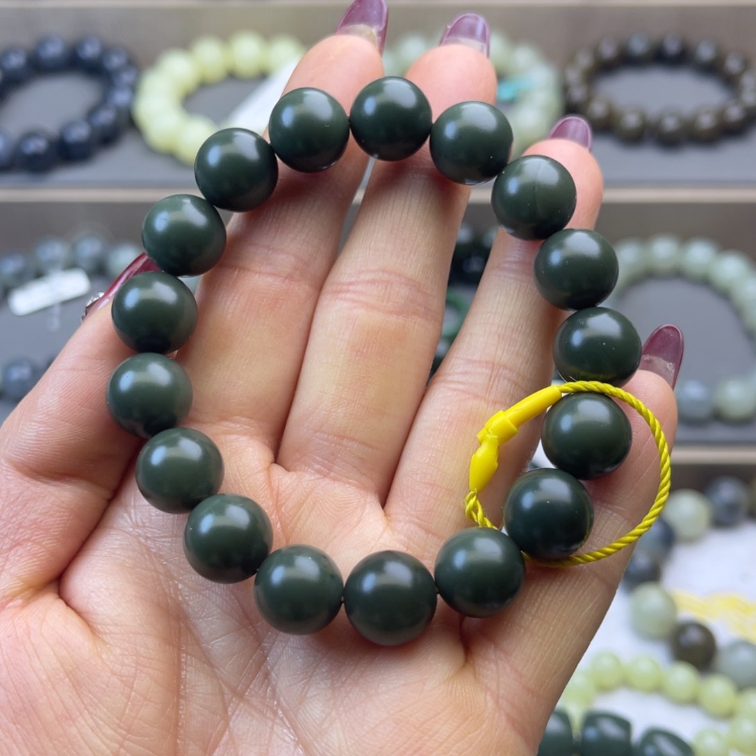 和田玉手链未镶嵌