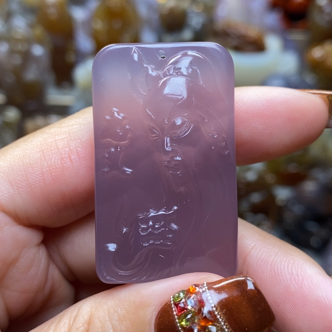 玛瑙/玉髓挂件未镶嵌