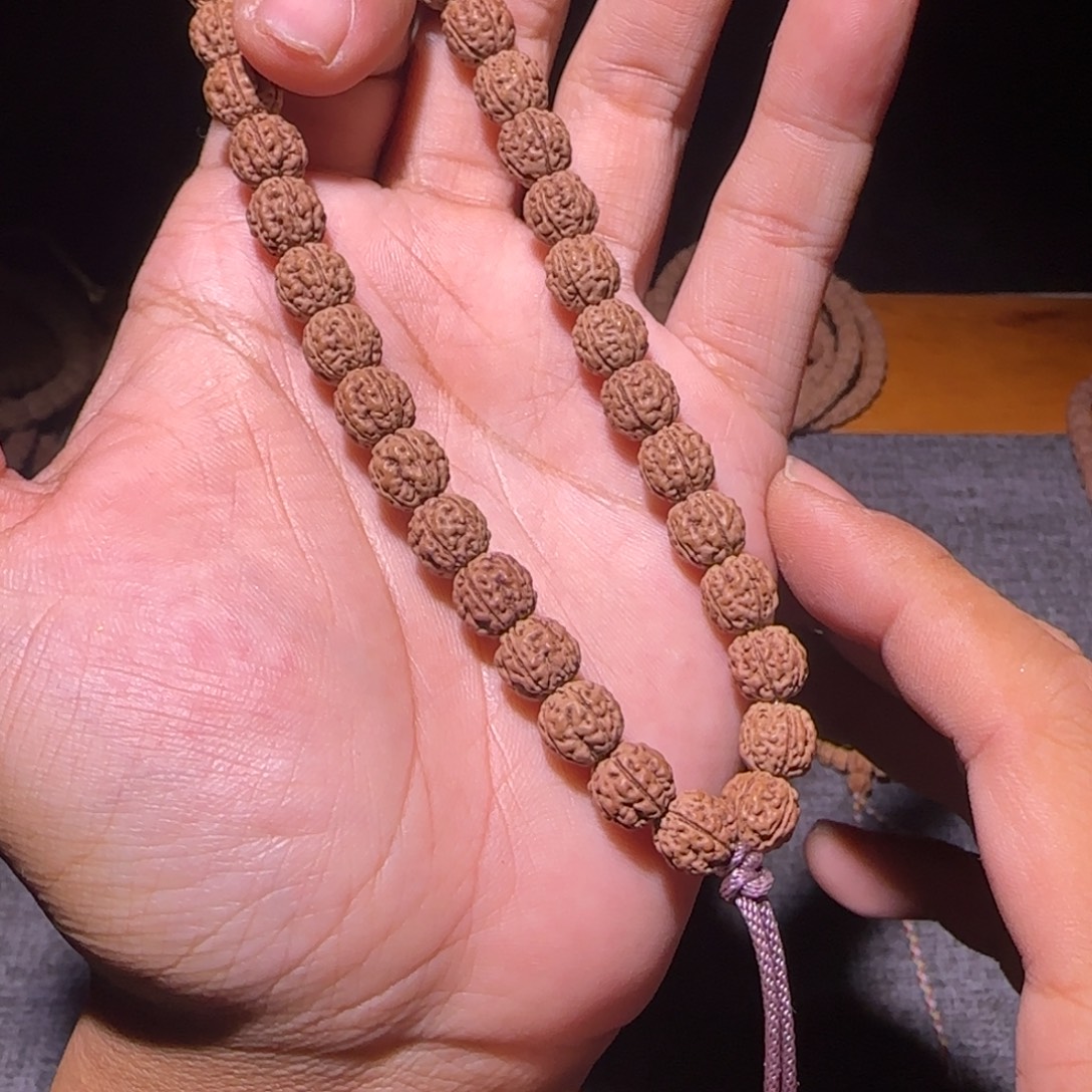 金刚菩提手串原桩盘龙纹单圈