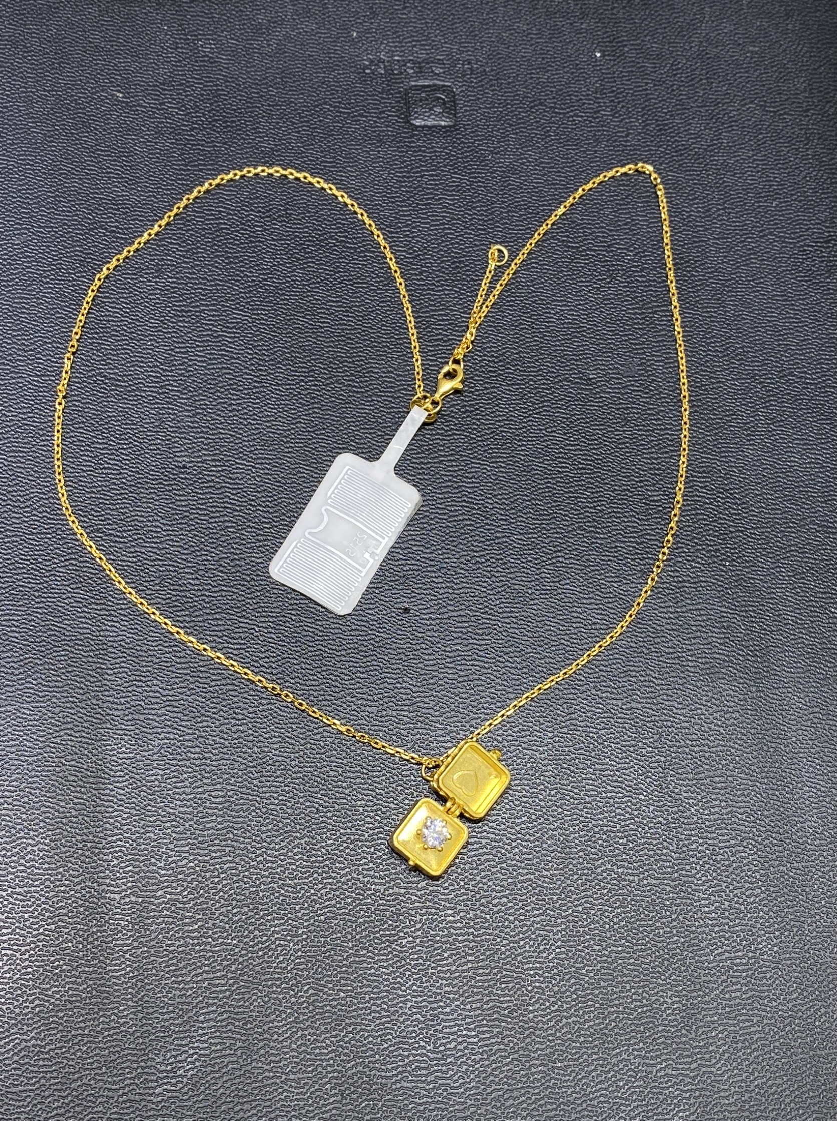 【2号货】放心黄金店 足金999项链8.39克【货号60】