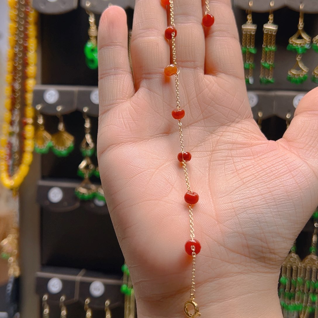 翡翠合金耳坠翡翠