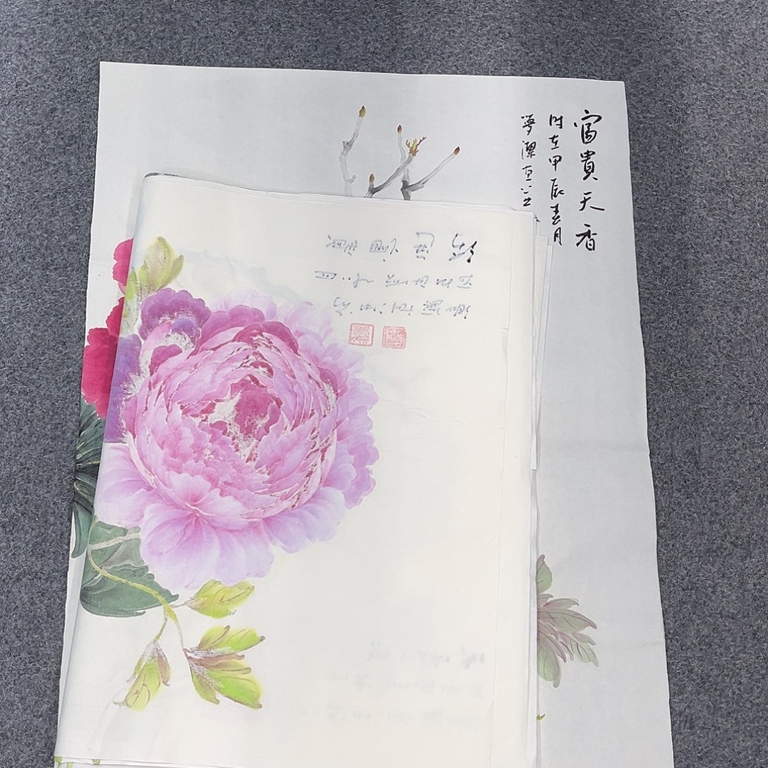 国画纯手绘作品欣赏