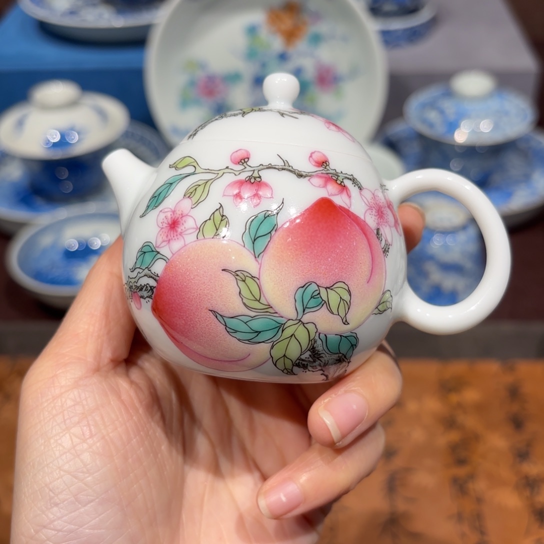 瓷片景德镇纯手工手绘