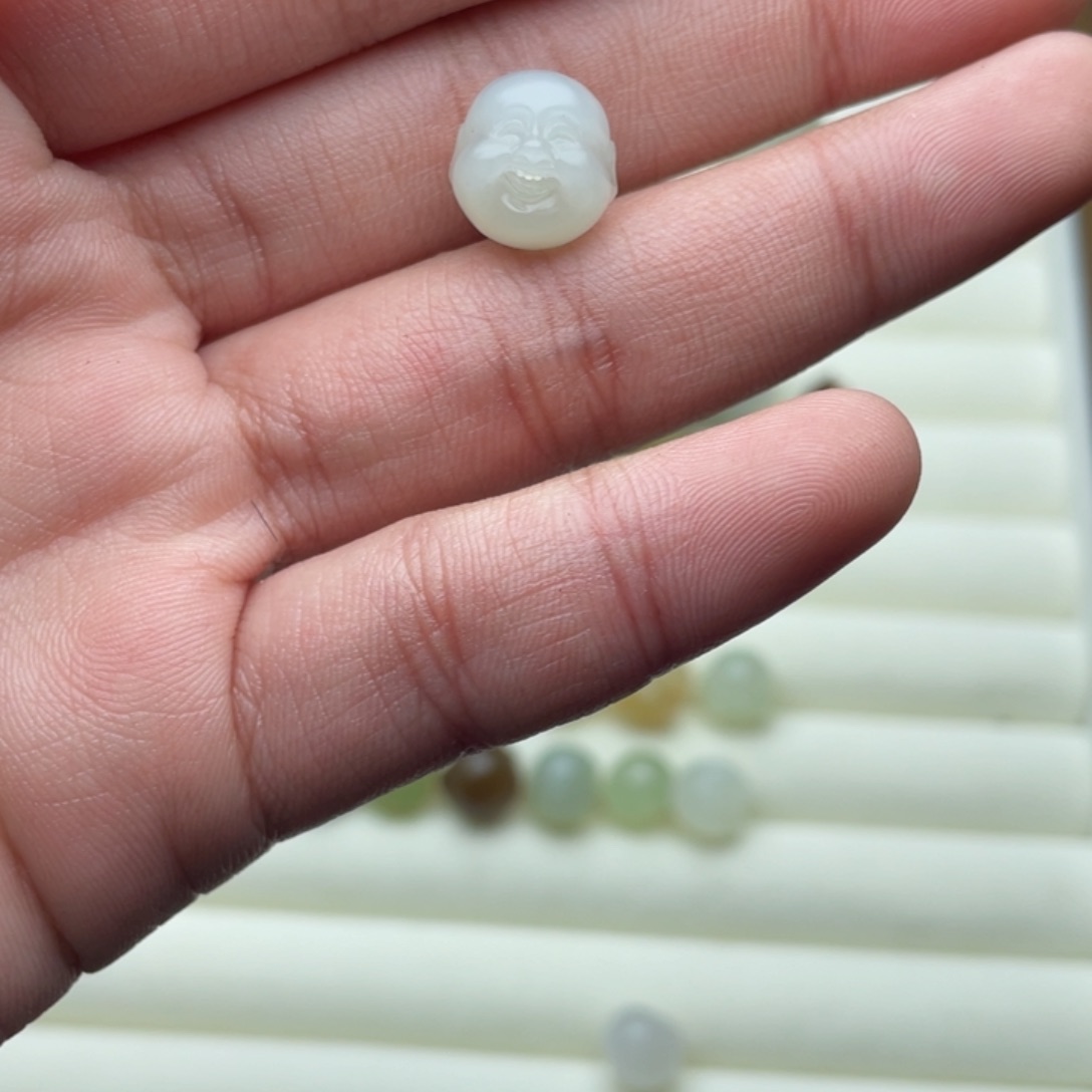 未镶嵌手绳和田玉大***迹