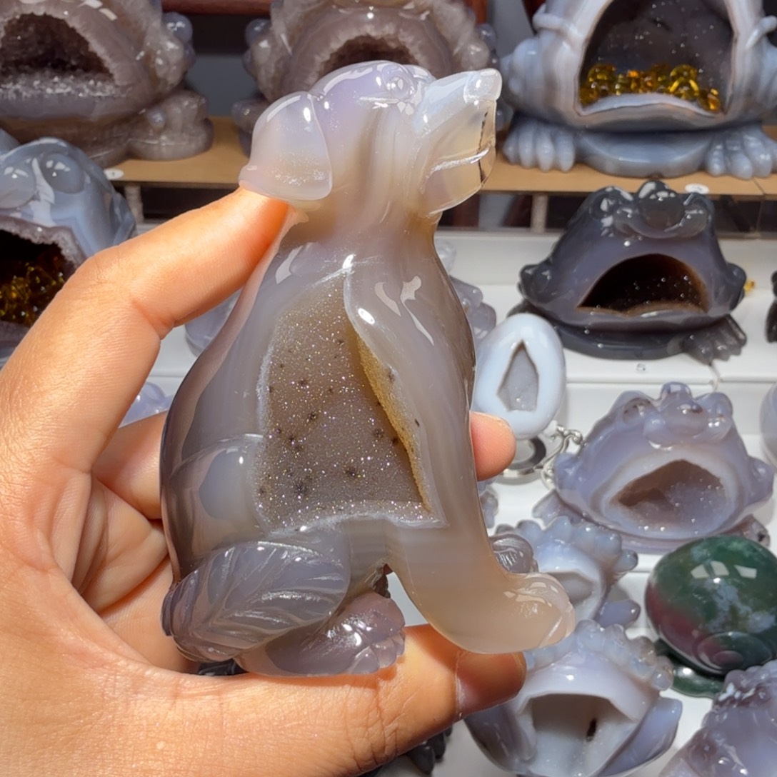 H***y玛瑙/玉髓未镶嵌摆件