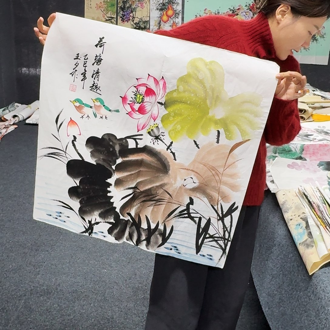 尚古里商贸画心一张