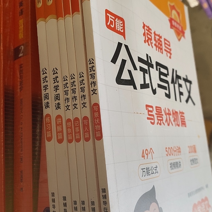 公式写作文+公式阅读,一共六本