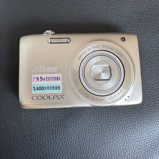 95新 Nikon/尼康 s3100 送原充功能正常配件齐无质量问题no退