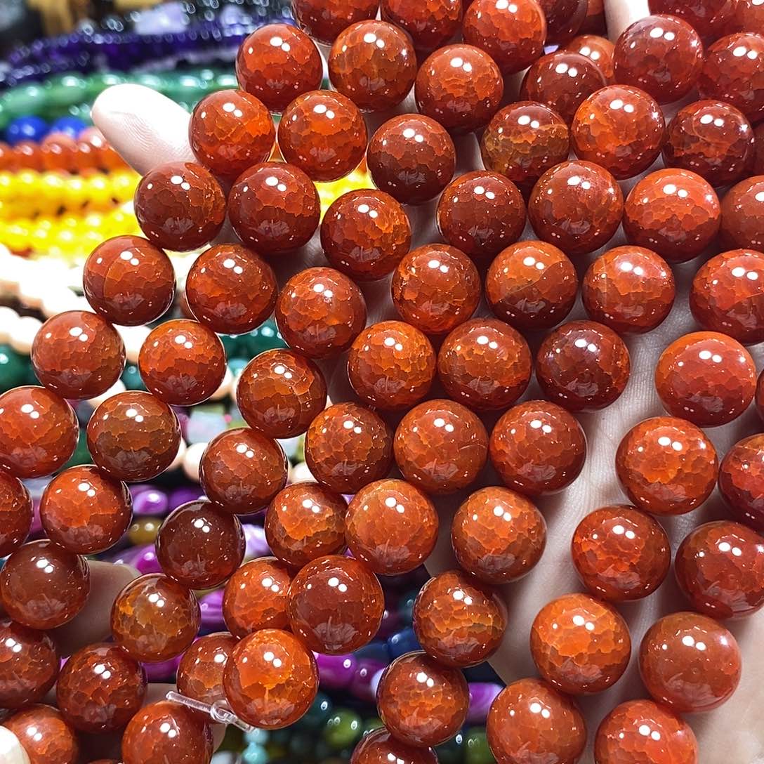 玛瑙/玉髓未镶嵌珠宝半成品龙鳞玛瑙