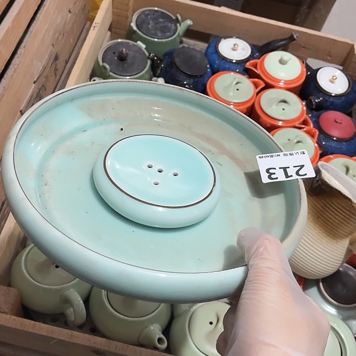 茶具微暇，介意勿拍