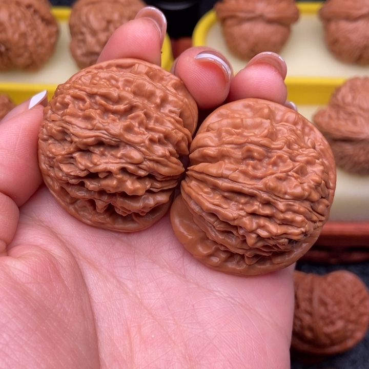 文玩核桃吊坠42老树原桩四座楼