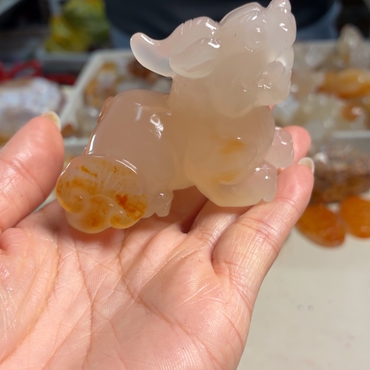 玛瑙/玉髓未镶嵌吊坠(不含链)