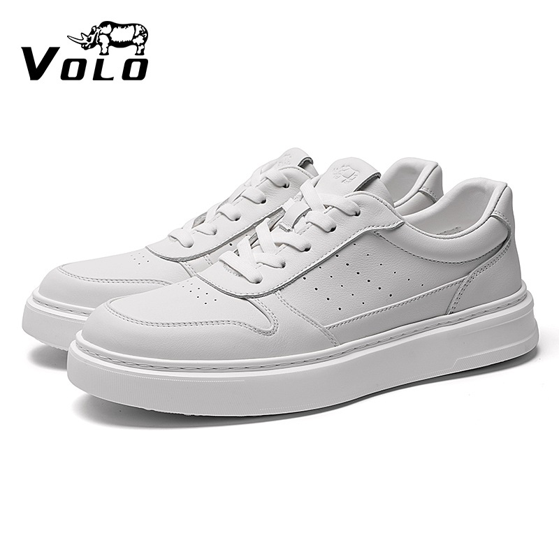 VOLO/犀牛时尚休闲板鞋休闲鞋运动鞋秋季春季小白鞋皮鞋ins鞋子