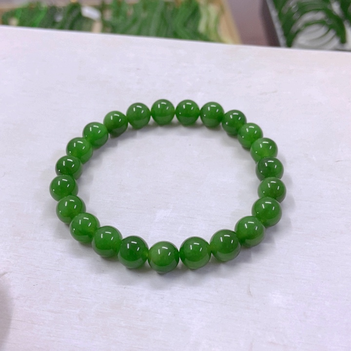 【闪购商品】和田玉（碧玉）手串未镶嵌11