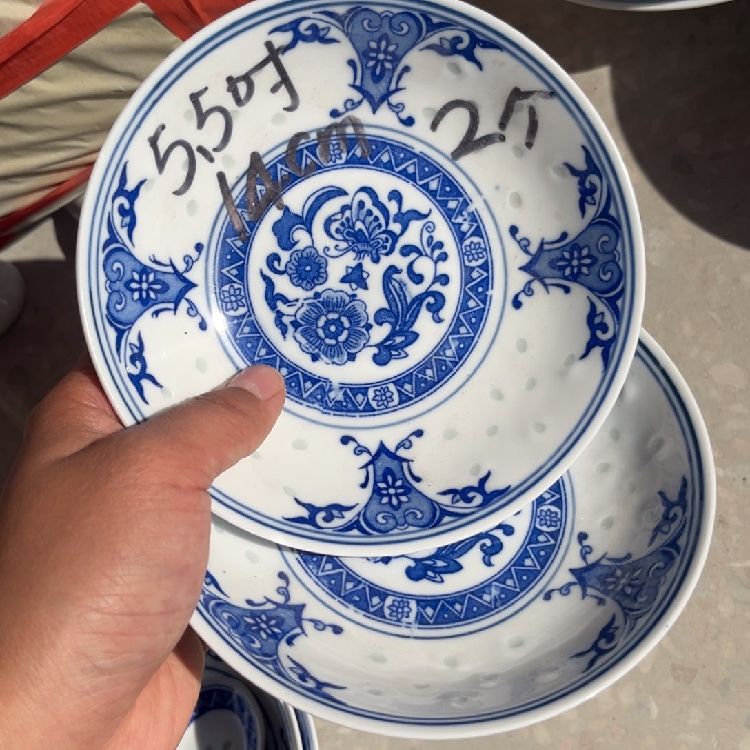 瓷片景德镇高温细白瓷餐具