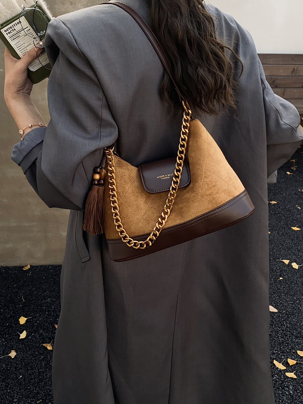 高级感气质女包包韩国ins新款百搭单肩腋下包通勤外出斜跨托特包 