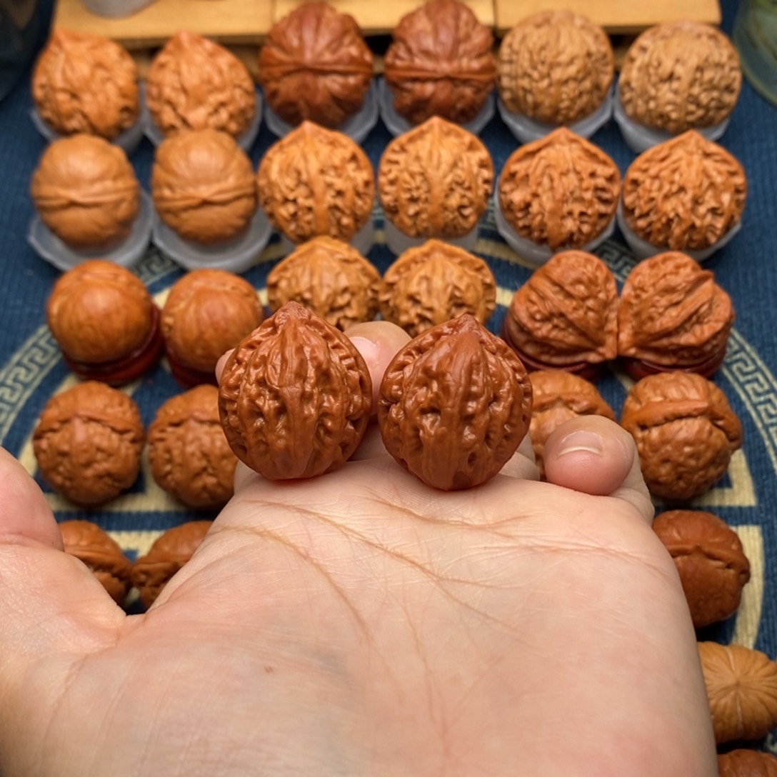 鼓***笙把件文玩核桃瓜子
